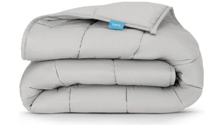 Gray Luna weighted blanket