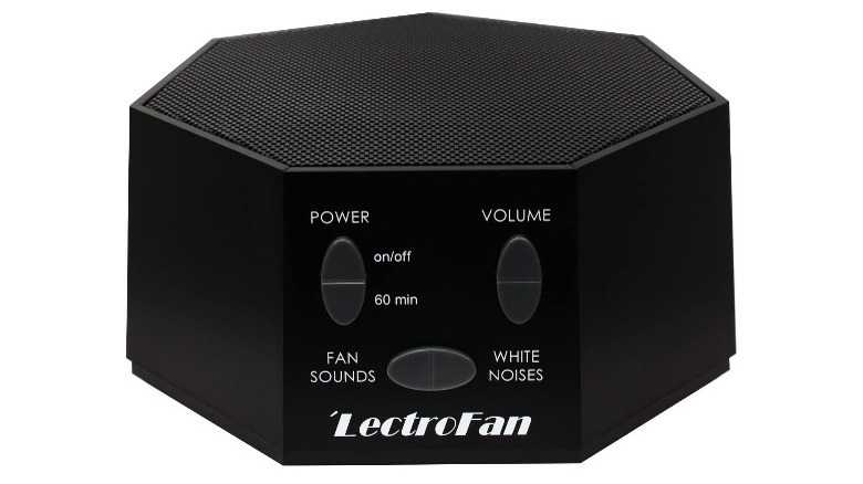Black LectroFan white noise machine