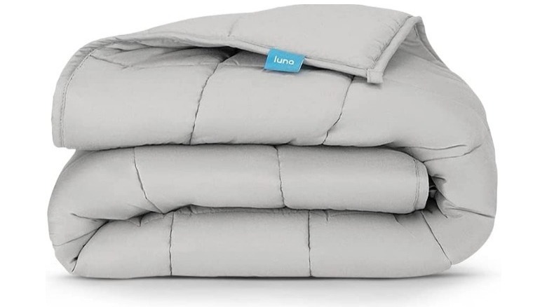 Gray Luna weighted blanket